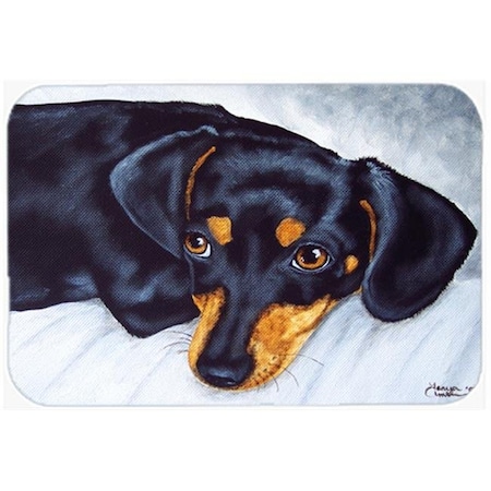 Carolines Treasures AMB1079MP Black & Tan Doxie Dachshund Mouse Pad; Hot Pad Or Trivet